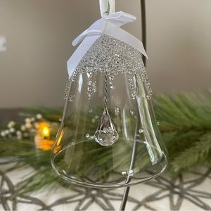 NIB 2017 Swarovski Christmas Bell Ornament - Large